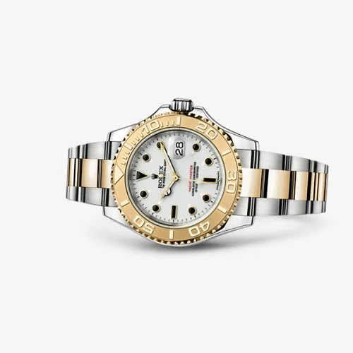 White · Yellow Gold, Stainless Steel