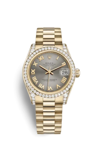 Rolex - 178158-0080 Datejust 31 Yellow Gold Diamond / President / Steel Roman