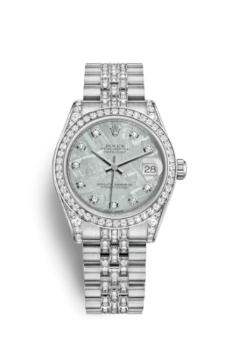 Rolex - 178159-0011 Datejust 31 White Gold Diamond / Jubilee Diamond / Meteorite