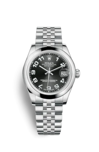 Rolex - 178240-0019 Datejust 31 Stainless Steel Domed / Jubilee / Black Arabic