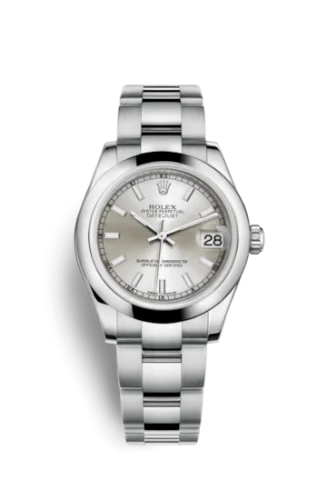 Rolex - 178240-0022 Datejust 31 Stainless Steel Domed / Oyster / Silver