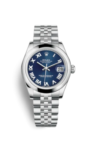 Rolex - 178240-0037 Datejust 31 Stainless Steel Domed / Jubilee / Blue Roman