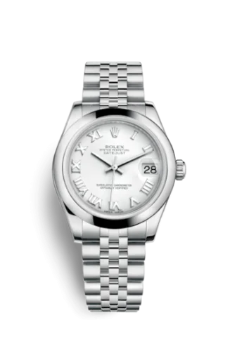 Rolex - 178240-0038 Datejust 31 Stainless Steel Domed / Jubilee / White Roman