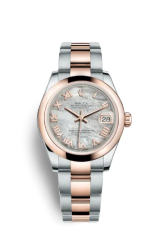 Rolex - 178241-0059 Datejust 31 Rolesor Everose Domed / Oyster / MOP Roman