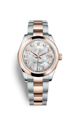 Rolex - 178241-0060 Datejust 31 Rolesor Everose Domed / Oyster / MOP