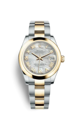 Rolex - 178243-0005 Datejust 31 Rolesor Yellow Domed / Oyster / MOP Roman
