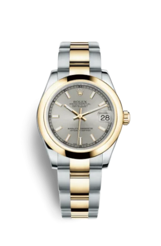 Rolex - 178243-0016 Datejust 31 Rolesor Yellow Domed / Oyster / Silver