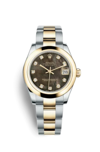 Rolex - 178243-0068 Datejust 31 Rolesor Yellow Domed / Oyster / Black MOP