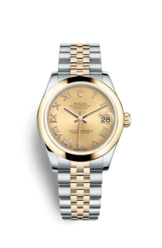 Rolex - 178243-0073 Datejust 31 Rolesor Yellow  Domed / Jubilee / Champagne Roman