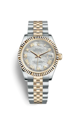 Rolex - 178273-0016 Datejust 31 Rolesor Yellow Fluted / Jubilee / MOP Roman