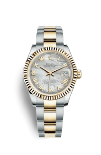 Rolex - 178273-0037 Datejust 31 Rolesor Yellow Fluted / Oyster / MOP Roman