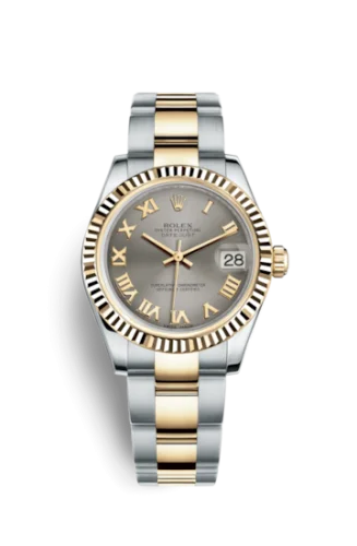 Rolex - 178273-0088 Datejust 31 Rolesor Yellow Fluted / Oyster / Steel Roman