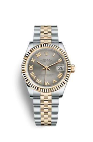 Rolex - 178273-0089 Datejust 31 Rolesor Yellow Fluted / Jubilee / Steel Roman