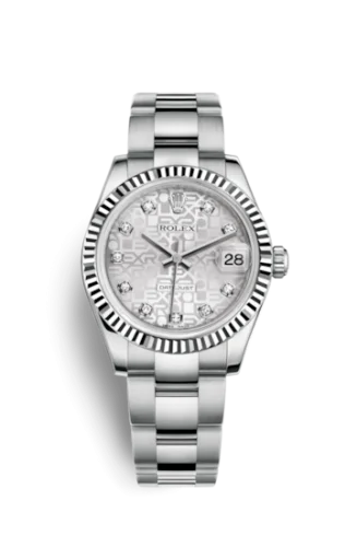 Rolex - 178274-0029 Datejust 31 Stainless Steel Fluted / Oyster / Silver Computer