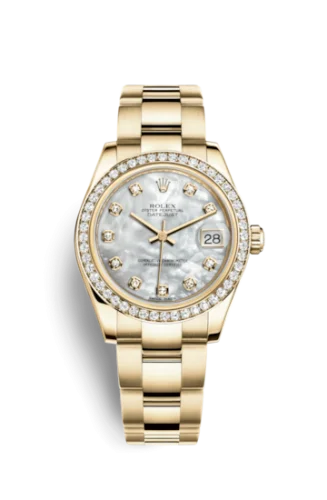 Rolex - 178288-0010 Datejust 31 Yellow Gold Diamond / Oyster / MOP