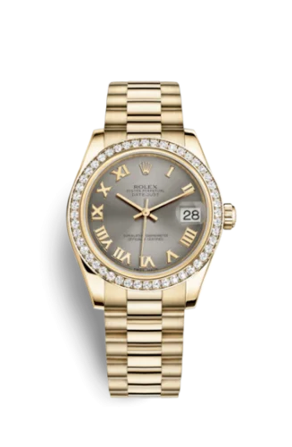 Rolex - 178288-0052 Datejust 31 Yellow Gold Diamond / President / Steel Roman