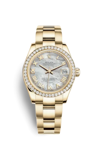 Rolex - 178288-0054 Datejust 31 Yellow Gold Diamond / Oyster / MOP Roman
