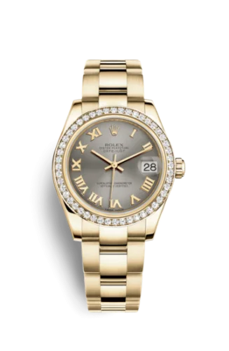 Rolex - 178288-0085 Datejust 31 Yellow Gold Diamond / Oyster / Steel Roman