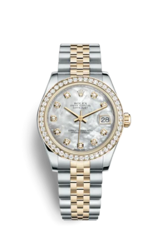 Rolex - 178383-0008 Datejust 31 Rolesor Yellow Diamond / Jubilee / MOP