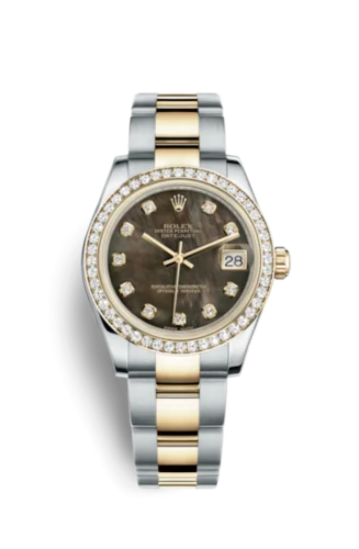 Rolex - 178383-0021 Datejust 31 Rolesor Yellow Diamond / Oyster / Black MOP