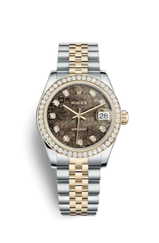 Rolex - 178383-0030 Datejust 31 Rolesor Yellow Diamond / Jubilee / Black MOP Computer