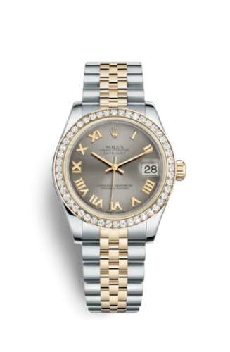 Rolex - 178383-0040 Datejust 31 Rolesor Yellow Diamond / Jubilee / Steel Roman