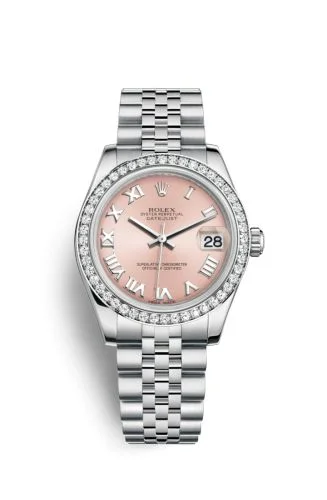 Pink · White Gold, Stainless Steel