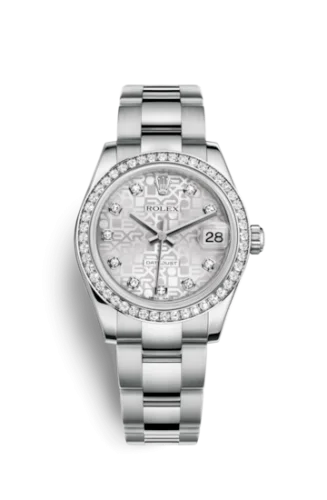 Rolex - 178384-0015 Datejust 31 Stainless Steel Diamond / Oyster / Silver Computer