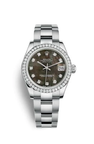 Rolex - 178384-0019 Datejust 31 Stainless Steel Diamond / Oyster / Black MOP