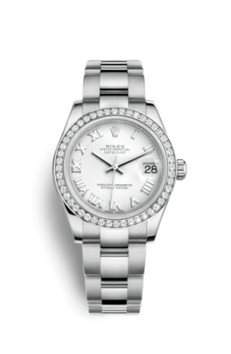 Rolex - 178384-0020 Datejust 31 Stainless Steel Diamond / Oyster / White - Roman