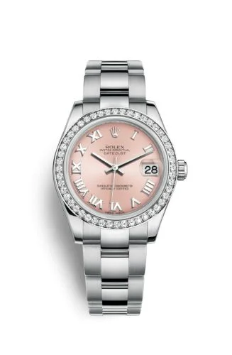 Rolex - 178384-0024 Datejust 31 Stainless Steel Diamond / Oyster / Pink - Roman
