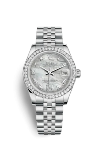 Rolex - 178384-0040 Datejust 31 Stainless Steel Diamond / Jubilee / MOP - Roman