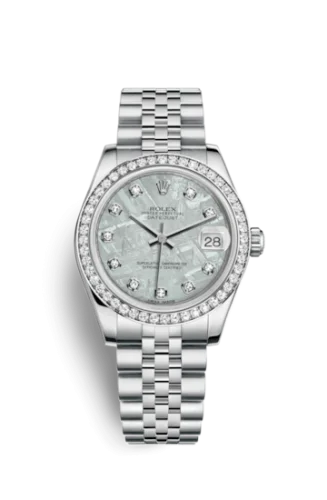 Rolex - 178384-0041 Datejust 31 Stainless Steel Diamond / Jubilee / Meteorite
