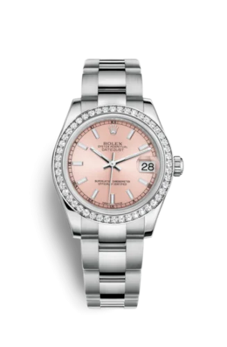 Rolex - 178384-0059 Datejust 31 Stainless Steel Diamond / Oyster / Pink