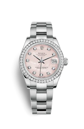 Rolex - 178384-0061 Datejust 31 Stainless Steel Diamond / Oyster / Pink MOP