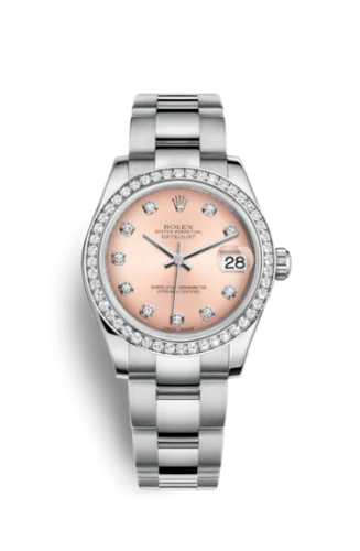Rolex - 178384-0064 Datejust 31 Stainless Steel Diamond / Oyster / Pink - Diamond