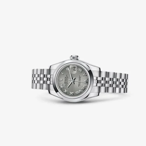 Rolex - 179160-0036 Lady-Datejust 26 Rhodium Jubilee