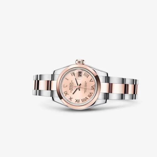 Rolex - 179161-0065 Lady-Datejust 26 Rolesor Everose Pink