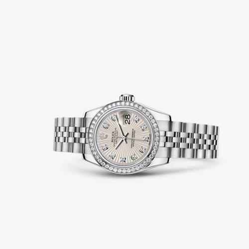 Rolex - 179384-0011 Lady-Datejust 26 Diamond Sunbeam Diamond Jubilee