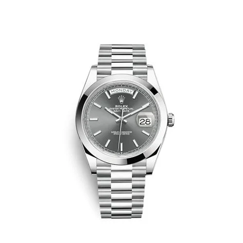 Rolex - 228206-0045 Day-Date 40 Platinum / Grey