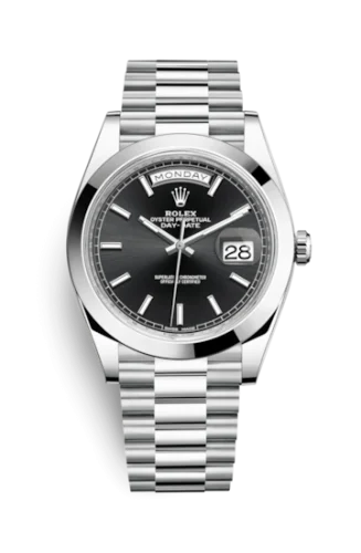 Rolex - 228206-0031 Day-Date 40 Platinum / Black