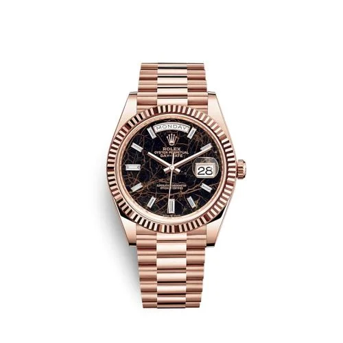 Rolex - 228235-0045 Day-Date 40 Everose / Eisenkiesel