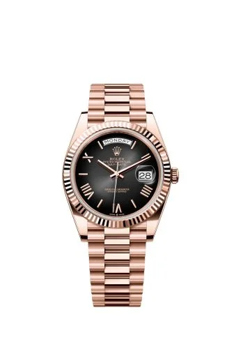 Rolex - 228235-0055 Day-Date 40 Everose / Slate Ombré