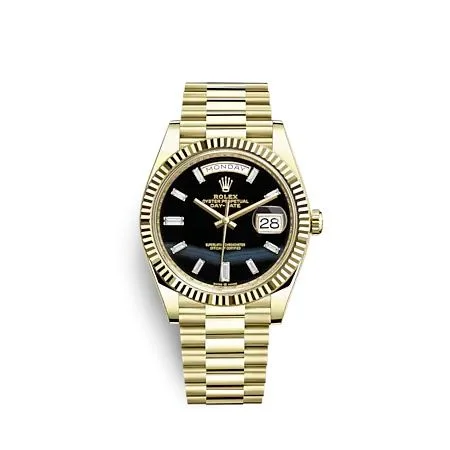 Rolex - 228238-0059 Day-Date 40 Yellow Gold / Onyx