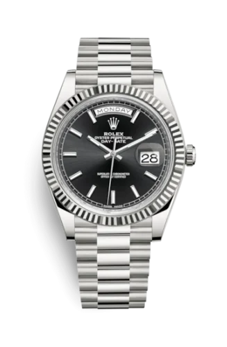 Rolex - 228239-0004 Day-Date 40 White Gold / Black