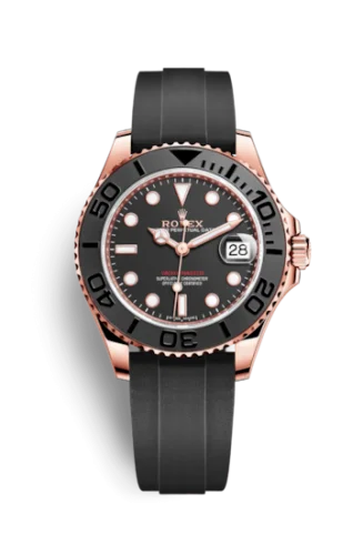 Rolex - 268655-0010 Yacht-Master 37 Everose Cerachrom / Paved
