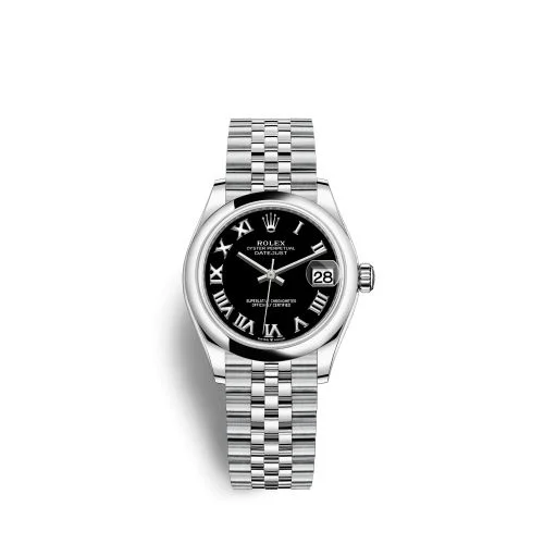 Rolex - 278240-0002 Datejust 31 Stainless Steel / Jubilee / Black - Roman