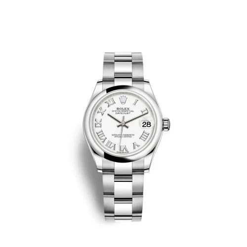 Rolex - 278240-0003 Datejust 31 Stainless Steel / Oyster / White - Roman