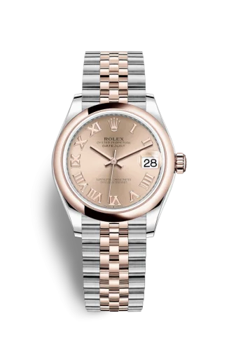 Rolex - 278241-0006 Datejust 31 Stainless Steel/ Rose Gold / Domed / Rose - Roman / Jubilee