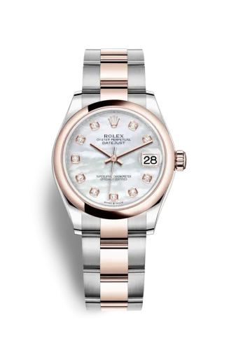 Rolex - 278241-0025 Datejust 31 Stainless Steel/ Rose Gold / Domed / MOP / Oyster